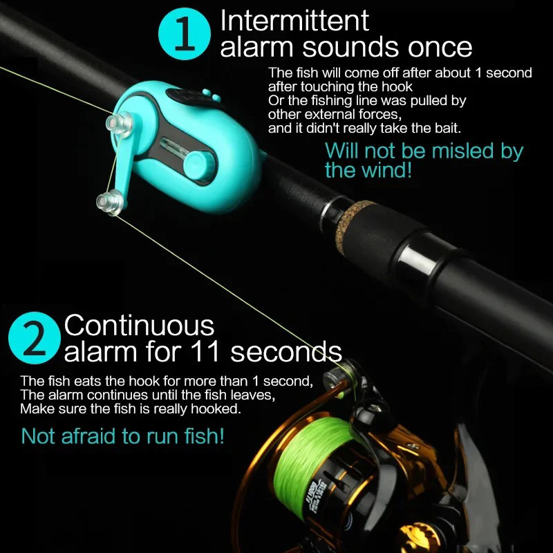 New Fishing Alarm Electronic B - Fishing Rod Casting review and price