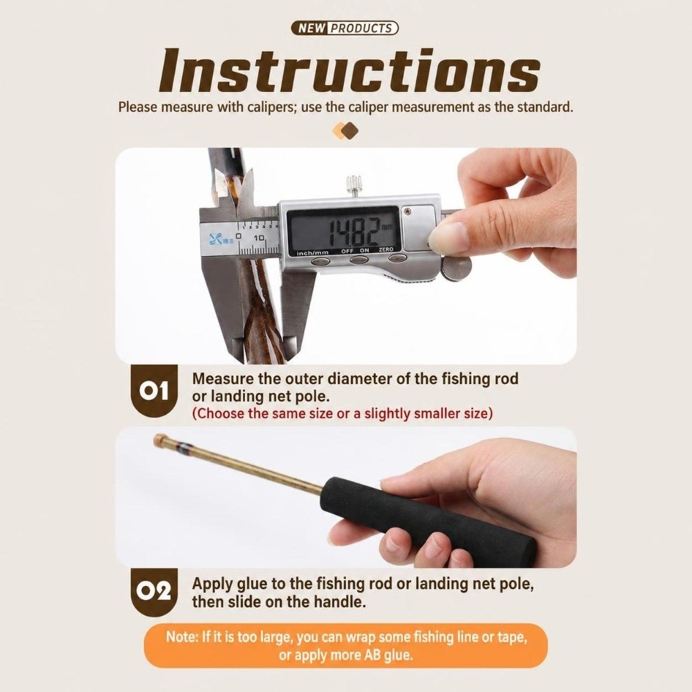 EVA Fishing Rod Handle Mini Si - Fishing Rod Building Kit review and price