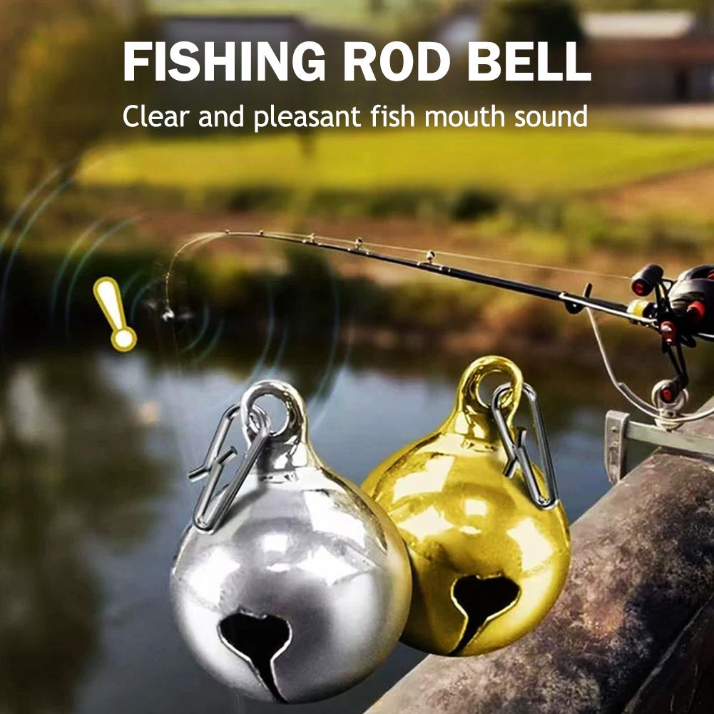 10pcs Fishing Bell Alarm Clip  - Fishing Rod Ice review and price